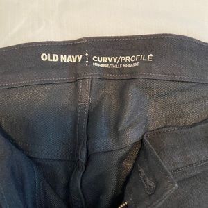 High rise skinny jeans